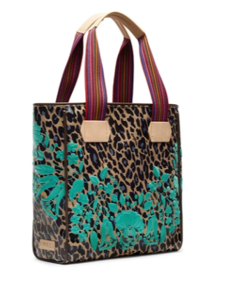 consuela leopard tote