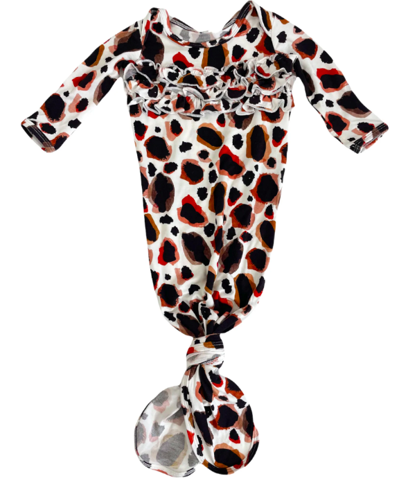 Rockin Royalty Lux Leopard Knot Gown