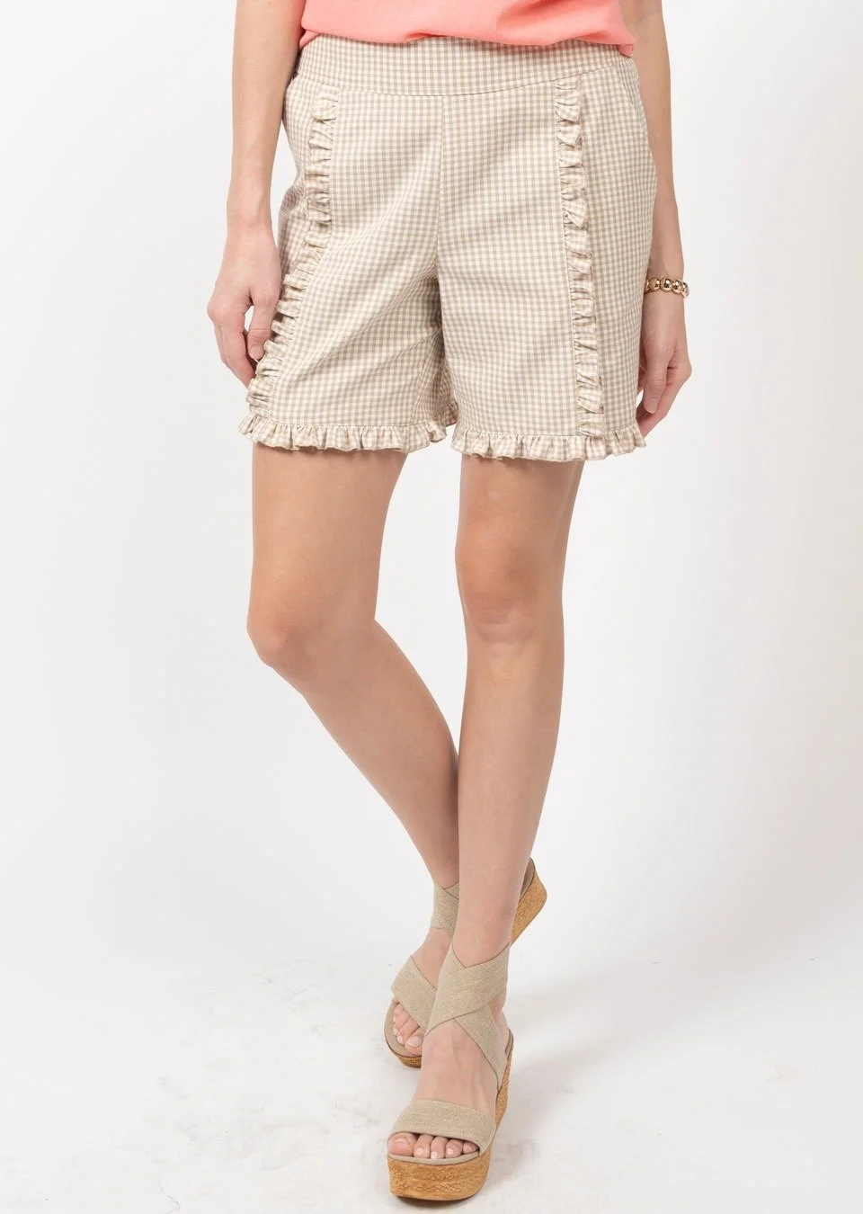 Ivy Jane Check with Ruffles Short