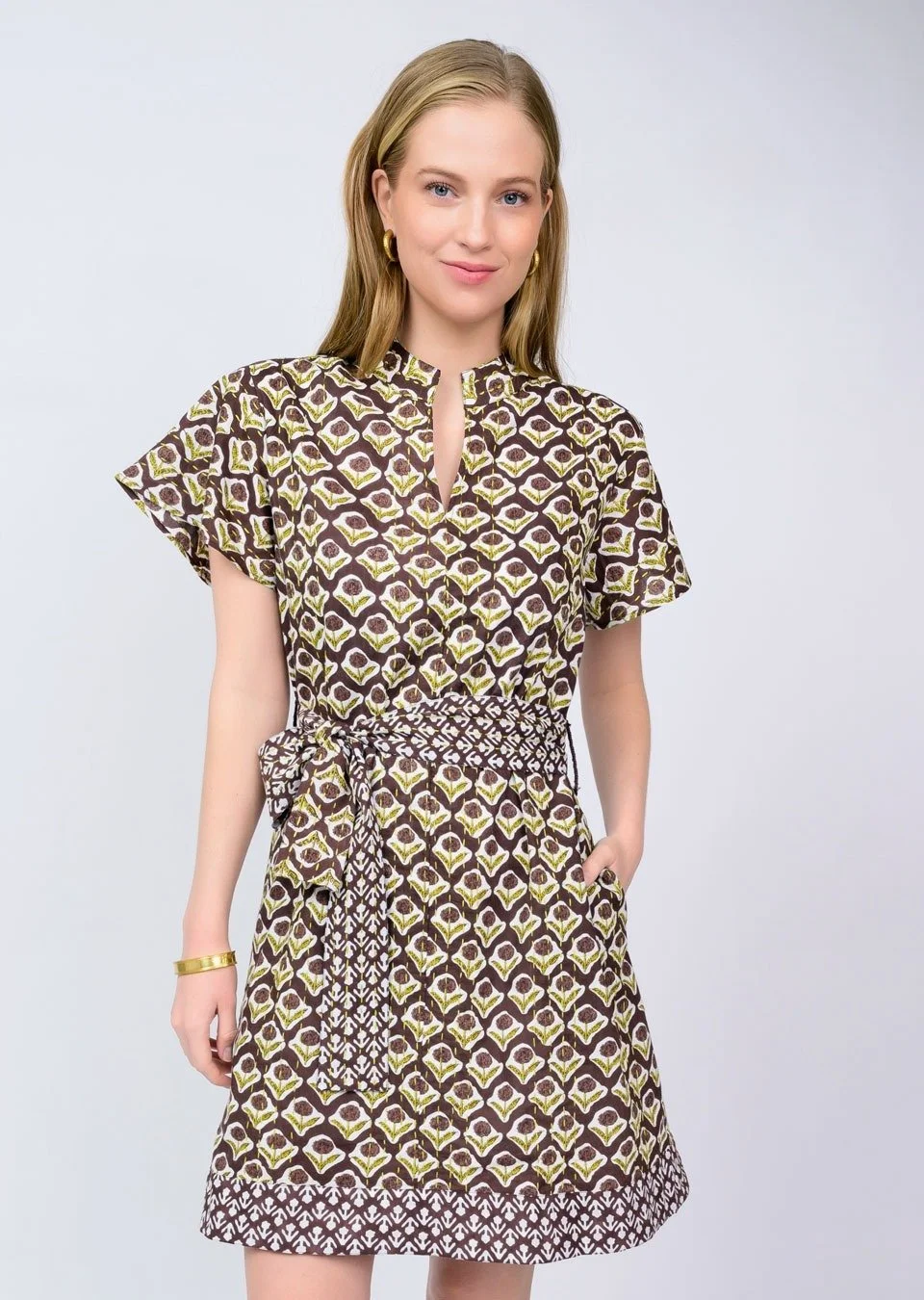 Uncle Frank Kantha Stitched Dress