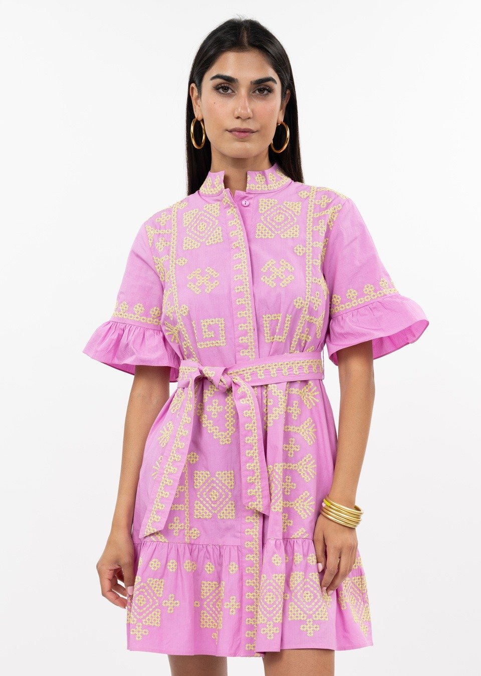 Uncle Frank Cross Stitched Dress