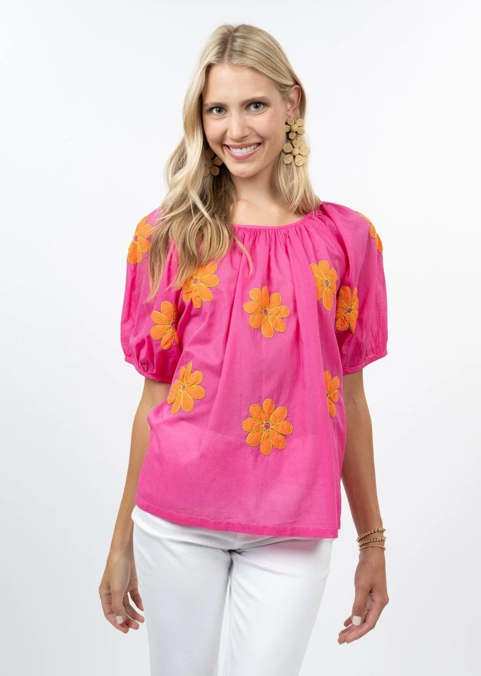 Ivy Jane Daisy Applique Top