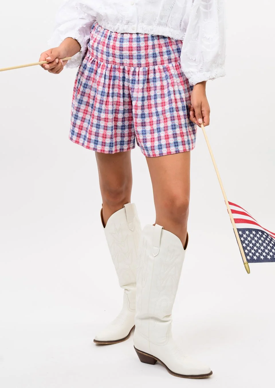 Ivy Jane Plaid Skort