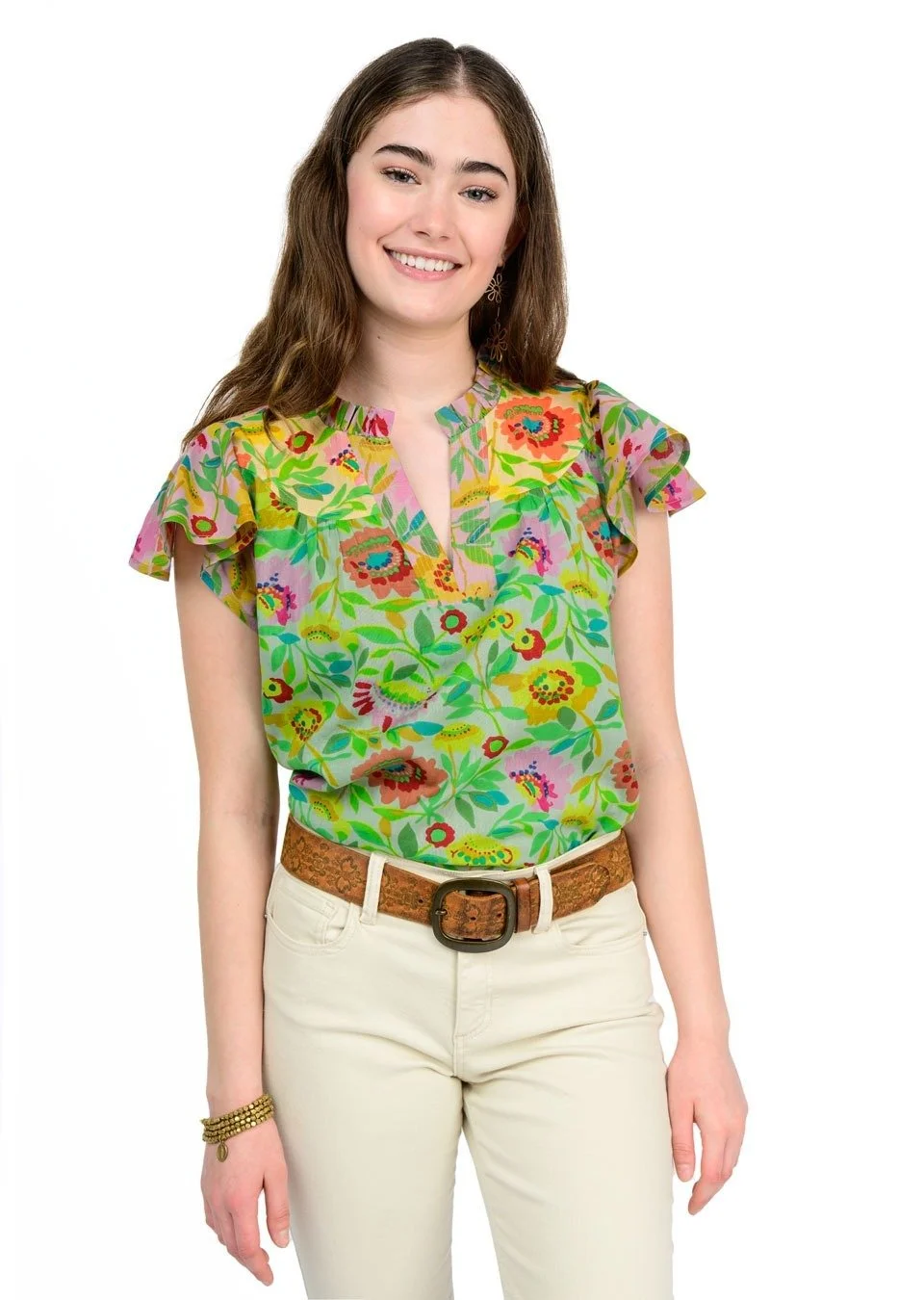 Ivy Jane Triple Print Top