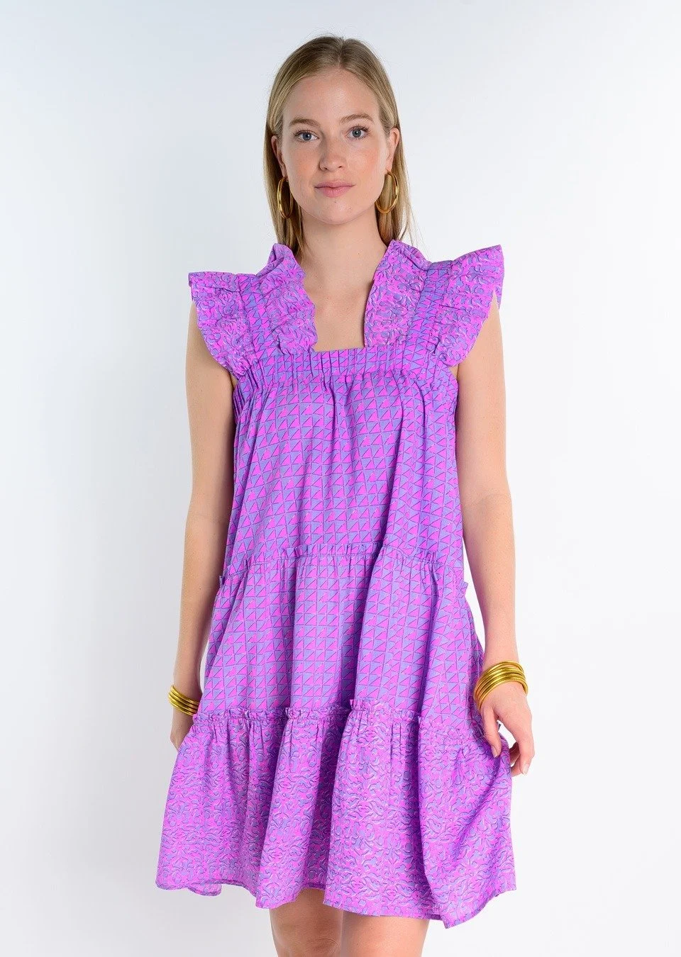 Uncle Frank Very Peri Sundress