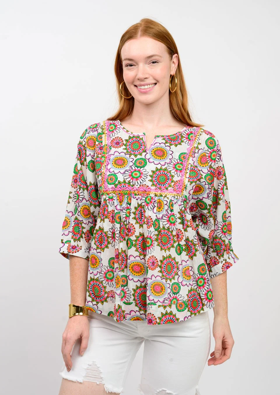 Ivy Jane Abundant Colors Top