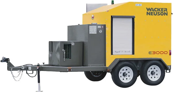 Wacker Neuson E3000 — Remote Heat