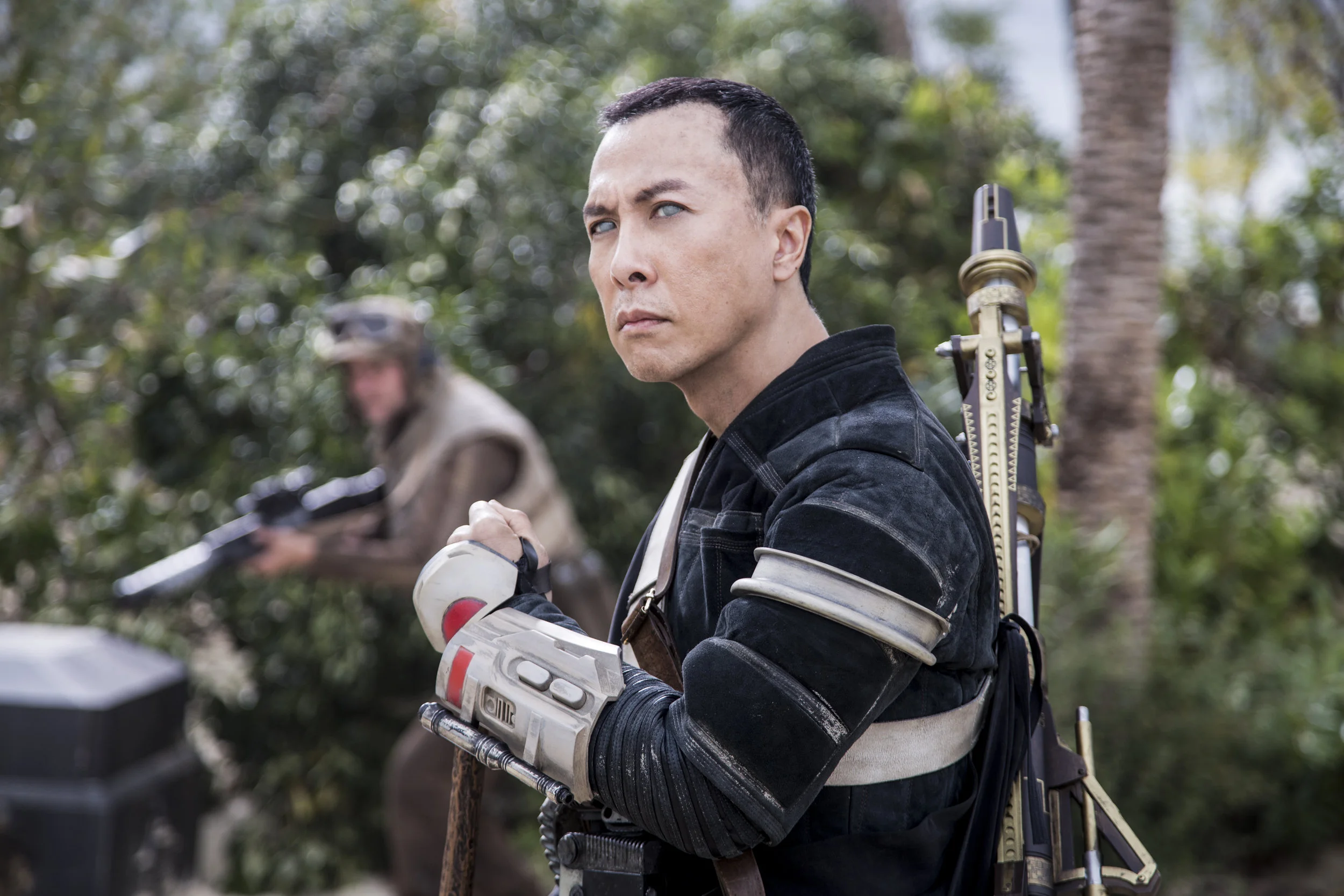 Donnie Yen is one of two major Asian characters in the new film "Rogue One - A Star Wars Story"