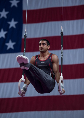 Akash Modi '17, MS '19 competes at the 2018 U.S. Gymnastics Championships