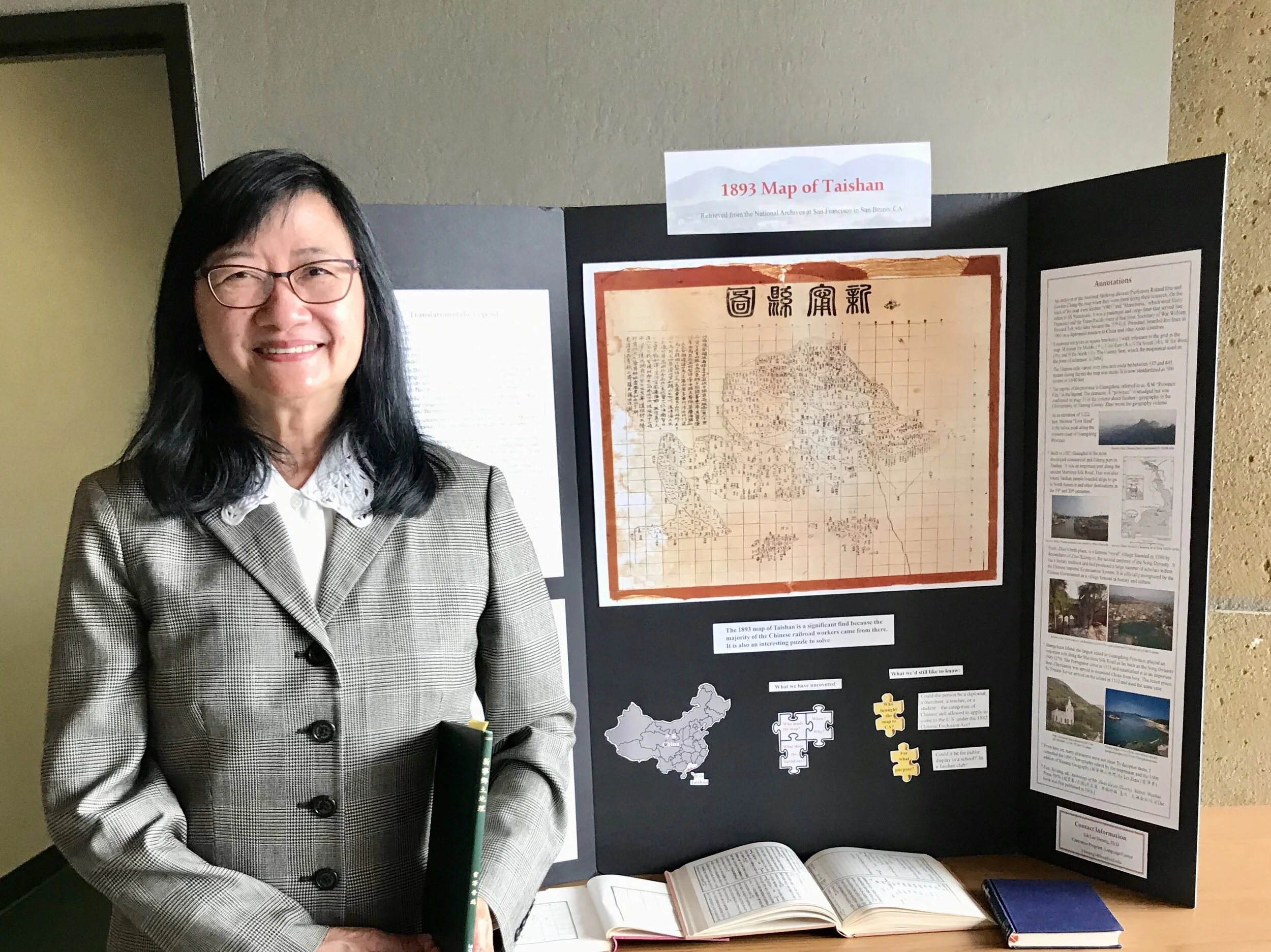 Dr. Sik Lee Dennig, the sole Cantonese lecturer at Stanford who has led the program for two decades