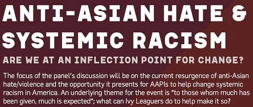 Anti-Asian hate event ft Helen Zia, Gary Locke, Neal Katyal (5/25)