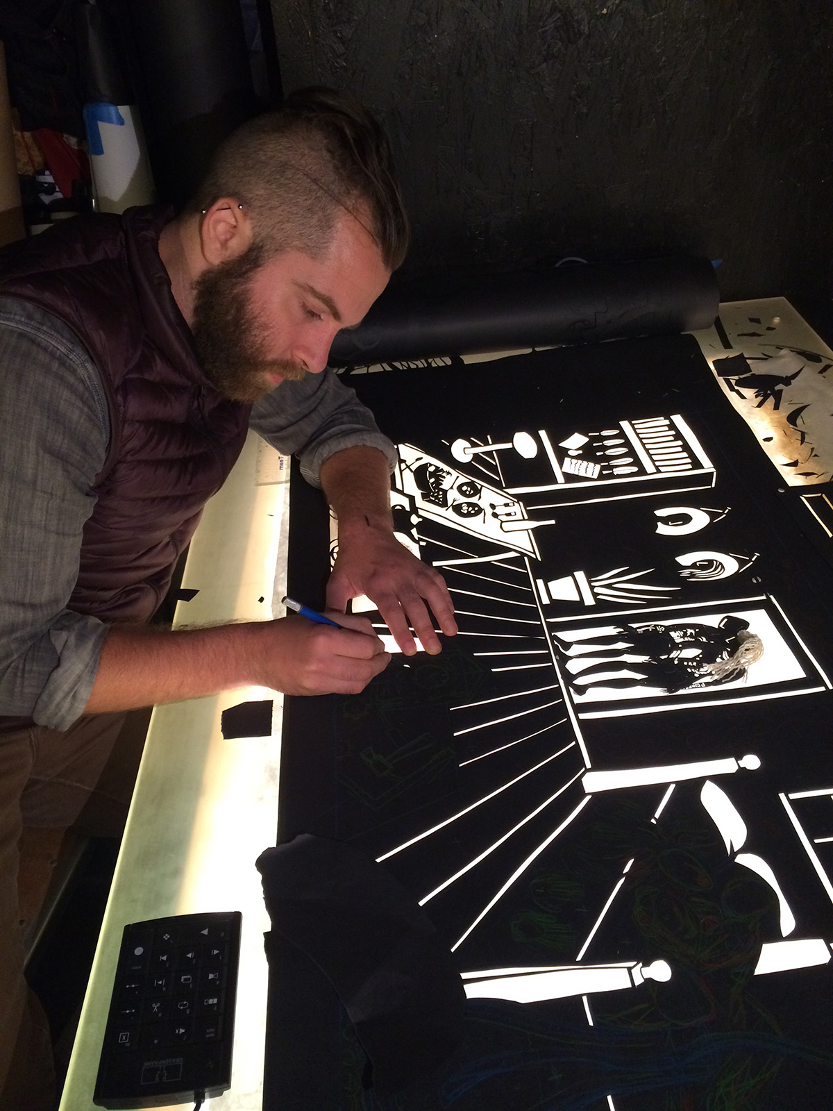 Behind the Scenes of "The God of Loss" Video by Andrew Benincasa