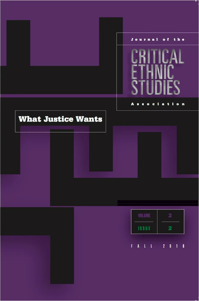 Volume 2, Issue 2 (Fall 2016) What Justice Wants, Issue 1 (Spring 2016) 