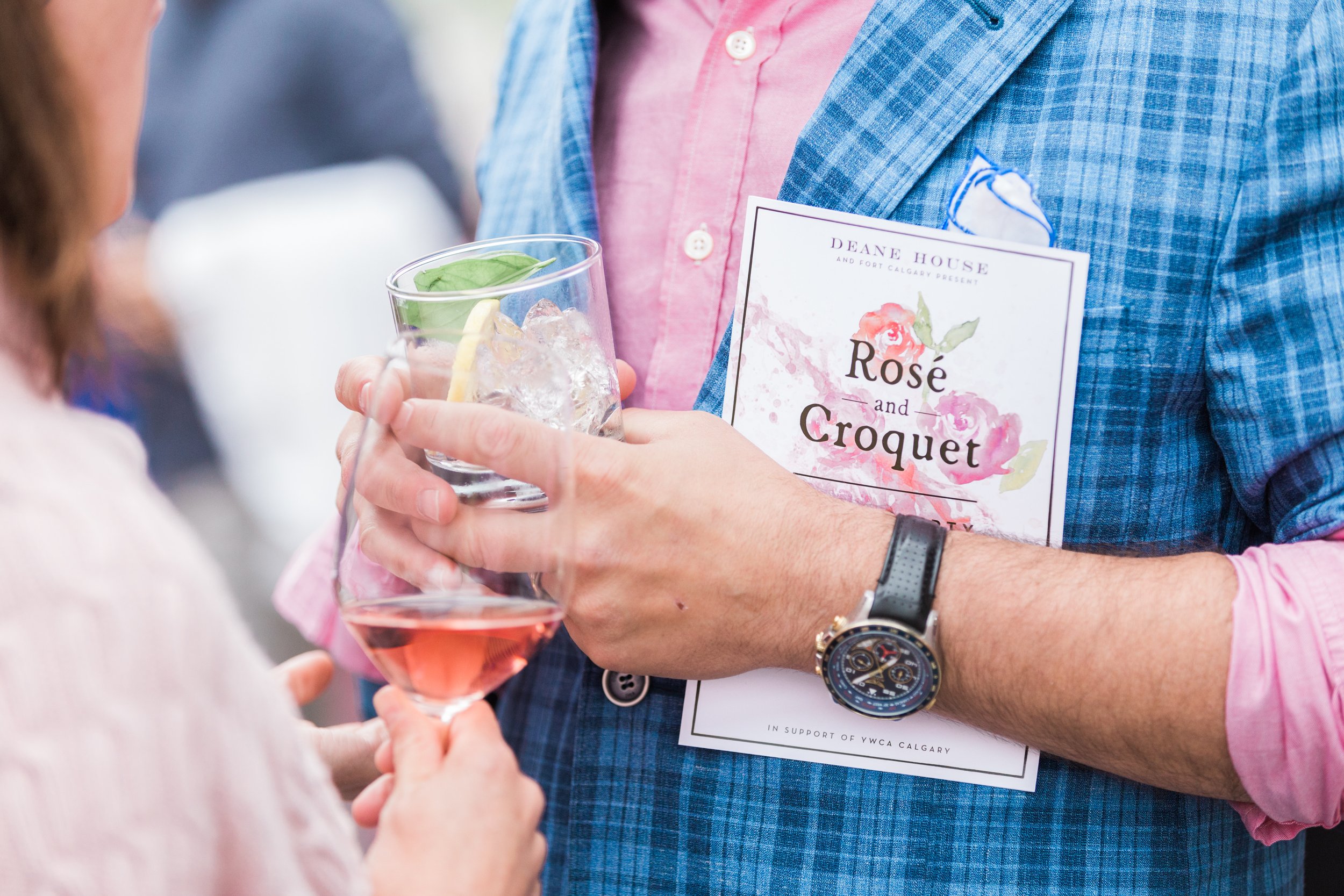 Rosé and Croquet — Deane House