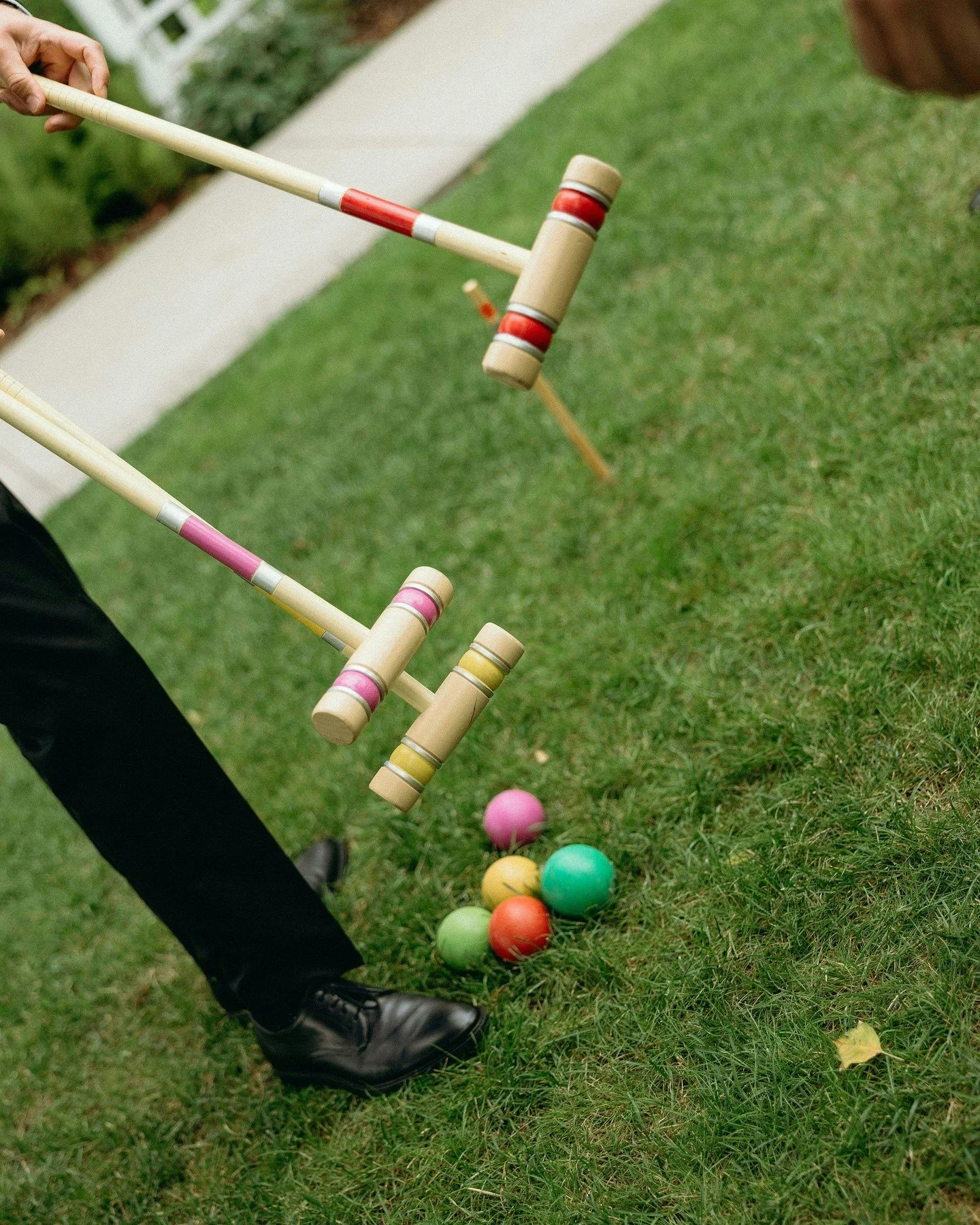 A perfect day for pink wickets and great whisky. Thank you to @fettercairnwhisky for sponsoring our Croquet Bar at this year&rsquo;s Ros&eacute; &amp; Croquet. Your Fettercairn 12‑year signature garden party cocktails will keep spirits high and swing