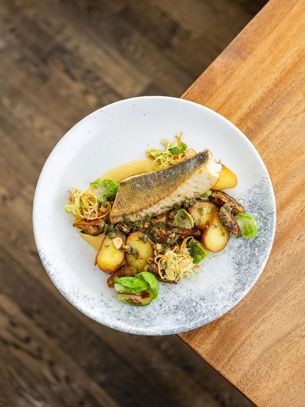 Have you tried our Manitoba Walleye? 
Busy Bee Organics Potatoes, Sudo Farms Fava Beans, Almond, Beurre Meuni&egrave;re. 
Lunch &amp; dinner menu. Tuesday through Sunday. 
#yycfood #manitobawalleye #yycdining #bestrestaurantsyyc #calgary 
Chef: @mess