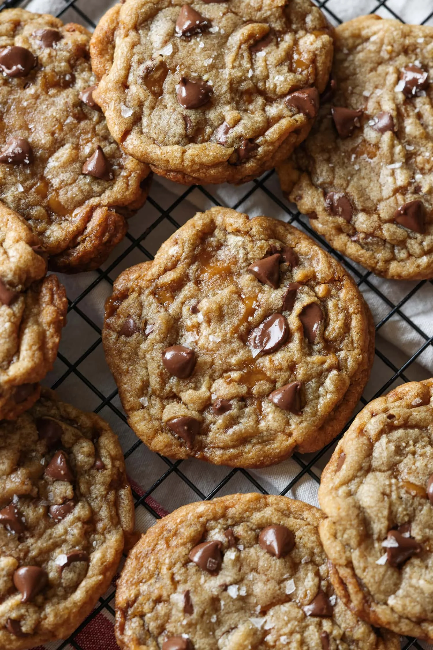 Chewy Sourdough Chocolate Chip Cookies