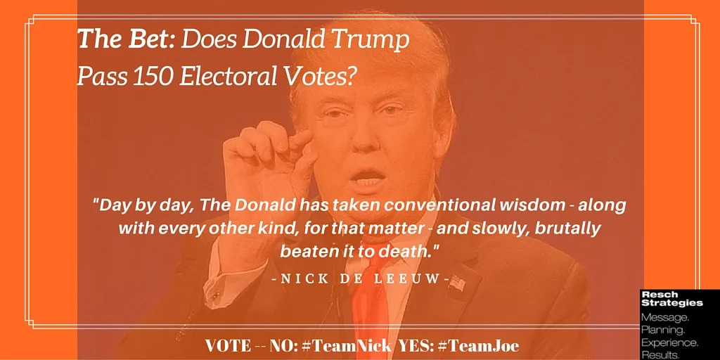 Donald Trump’s Race to 270...err...  150