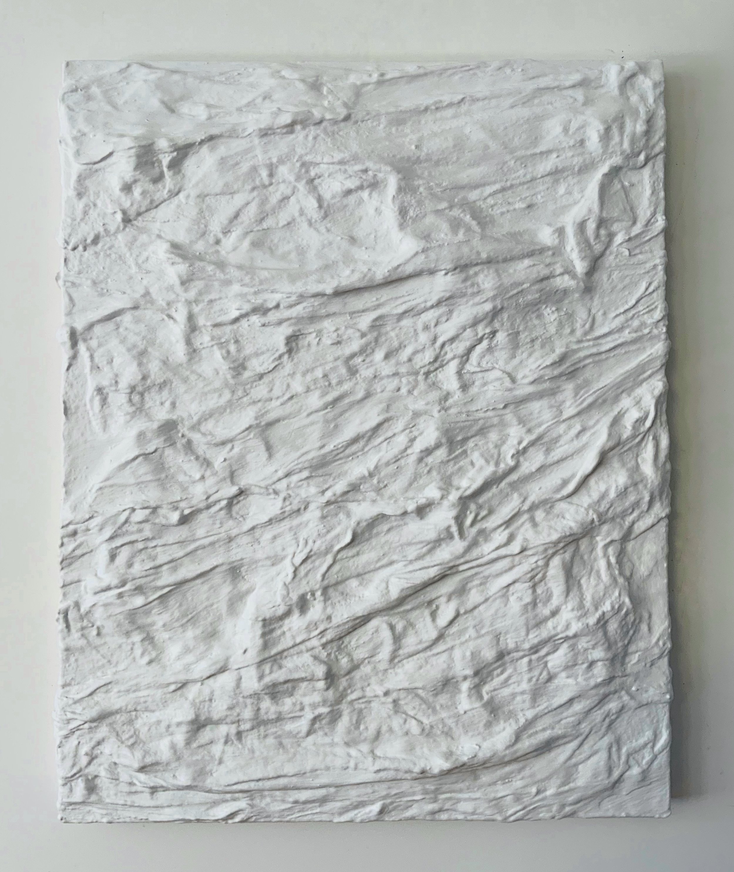 Flow No.1 (2021) , Mixed Media on Canvas , 30.5 H x 24.5 W x 2.5 D Inches