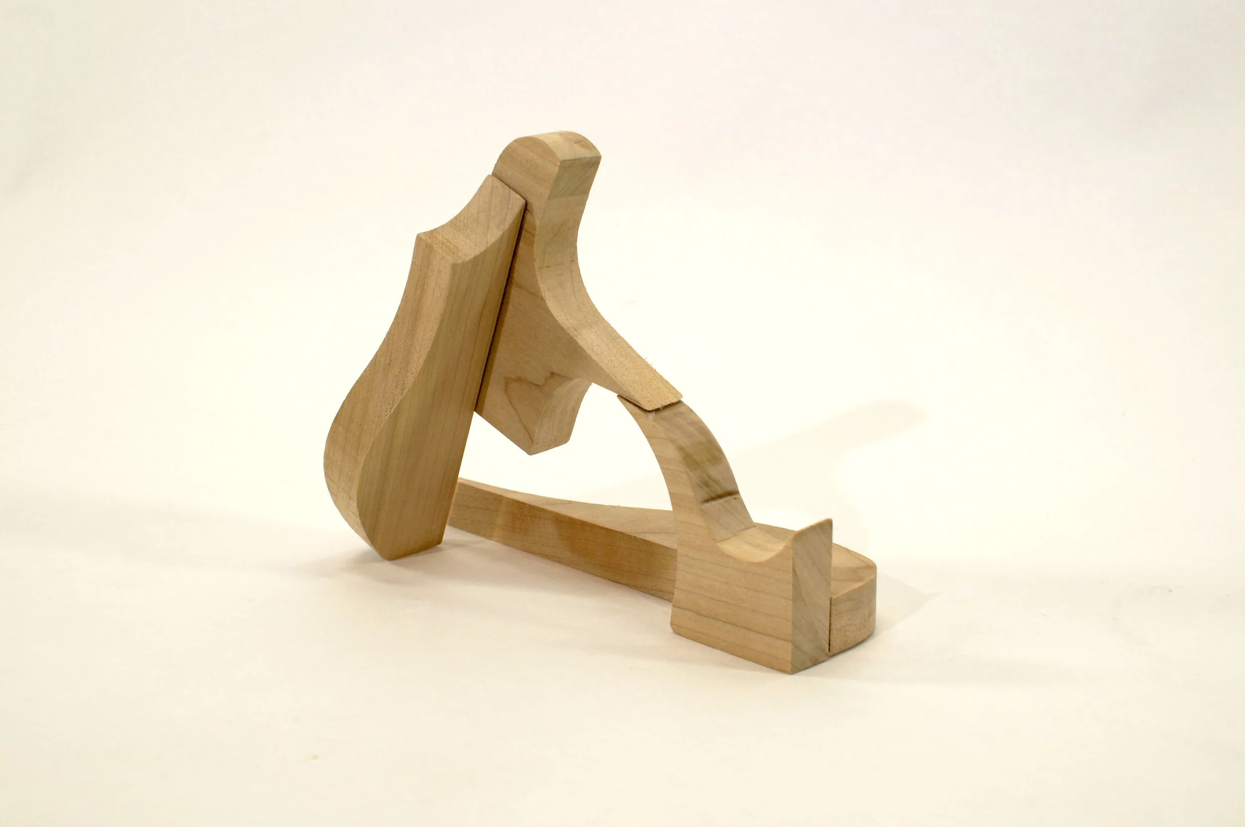 Cut Poplar Curved Composition 3