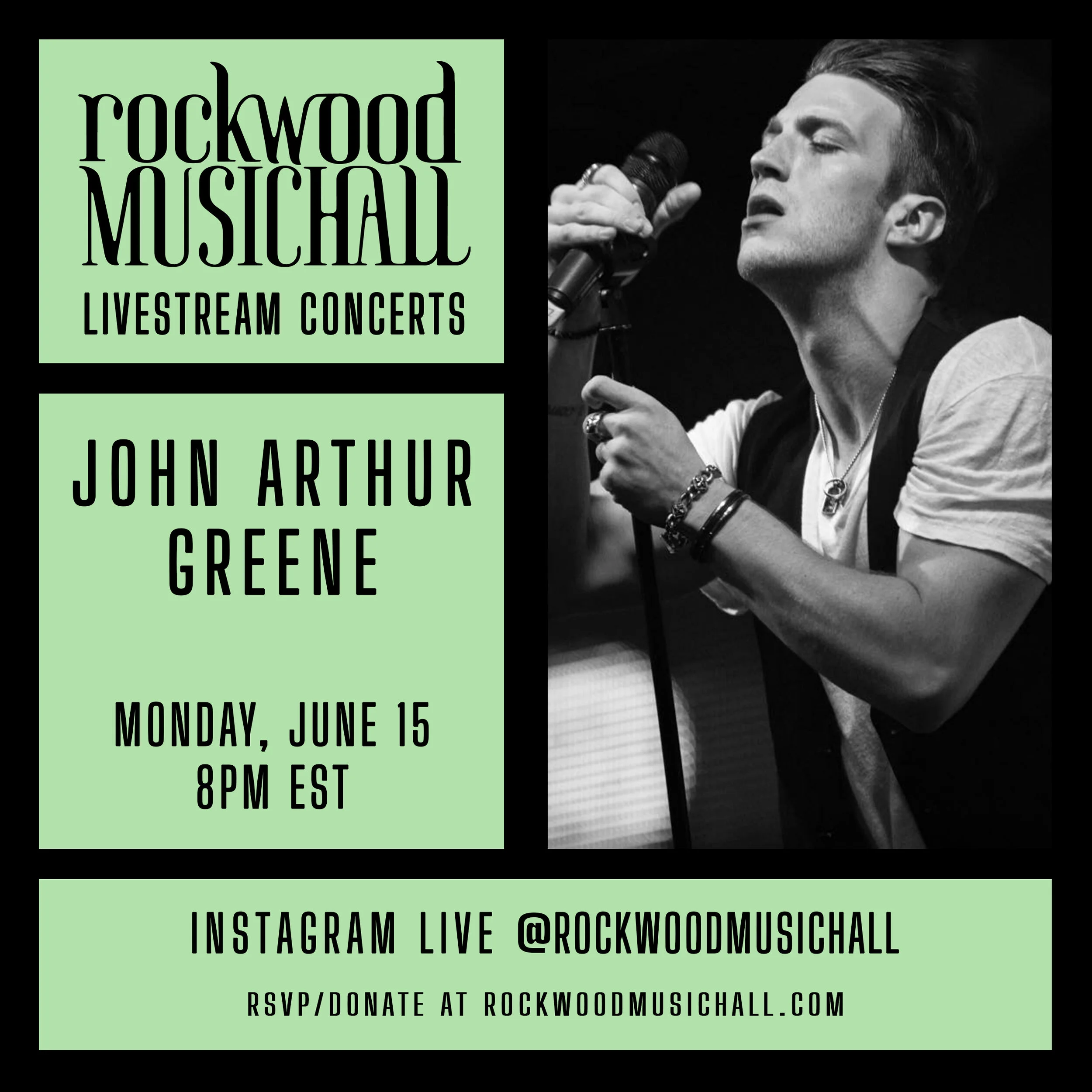 Instagram Live - Rockwood Music Hall