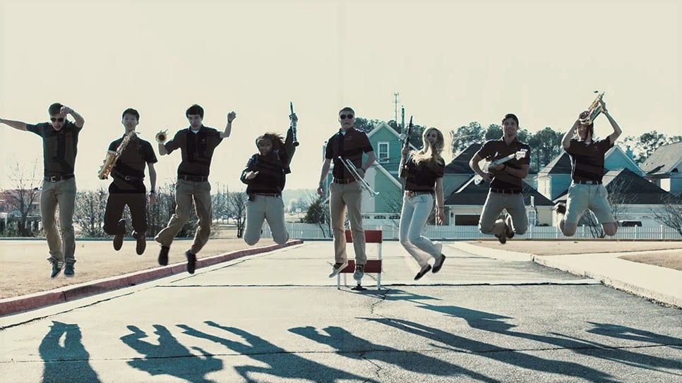 Screenshot of the ECA band from the Excel video.