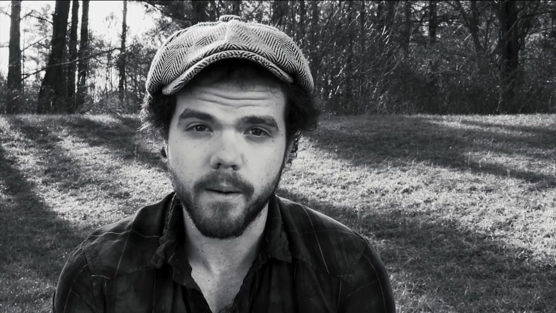 Screenshot of Daniel during the worship video