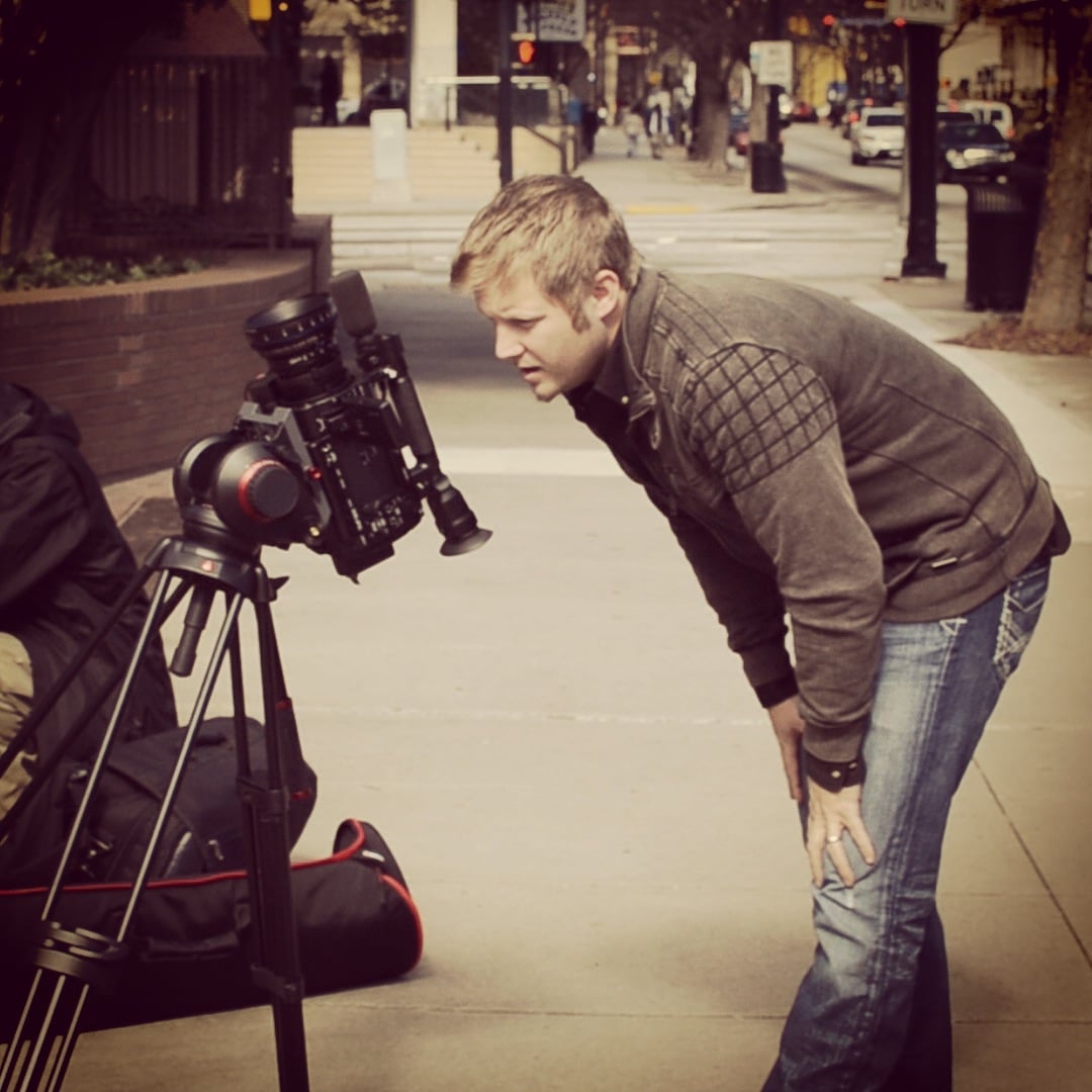 Sony PMW-F3 camera / Zeiss CP.2 35MM lens combo. Shooting a Time Lapse segment in Atlanta, GA