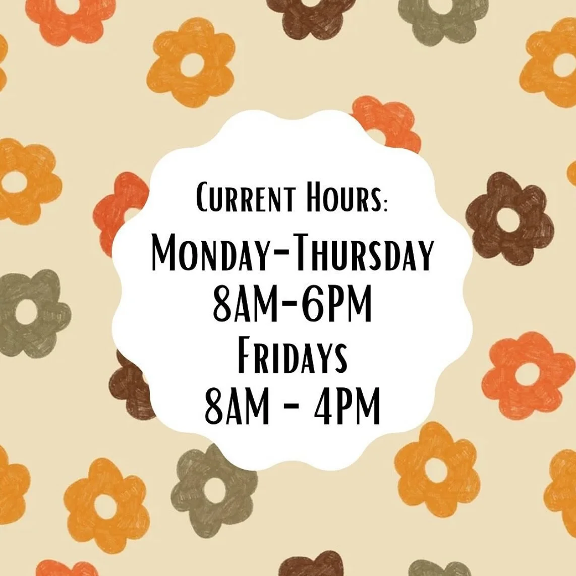 And now, back to your regularly scheduled programming
Monday (August 25th)