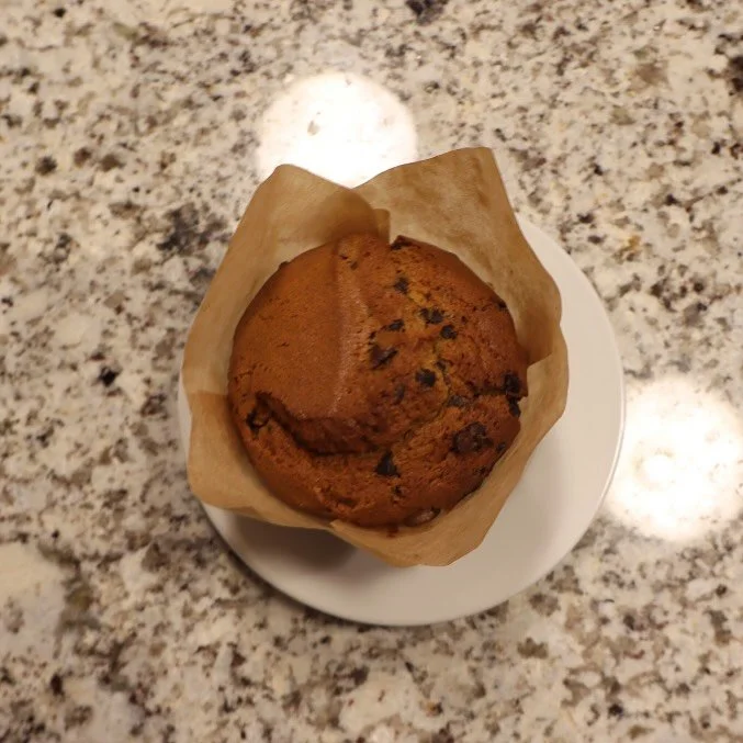 Psssssst... pumpkin chocolate chip muffins are back