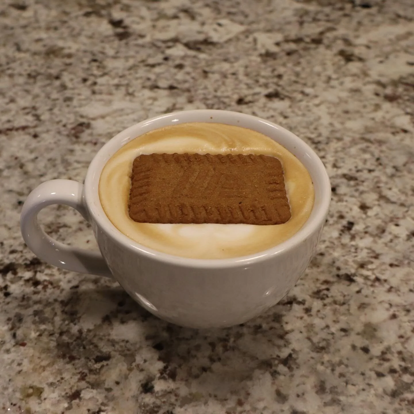 Its a perfect morning for a cookie butter white mocha ☕️