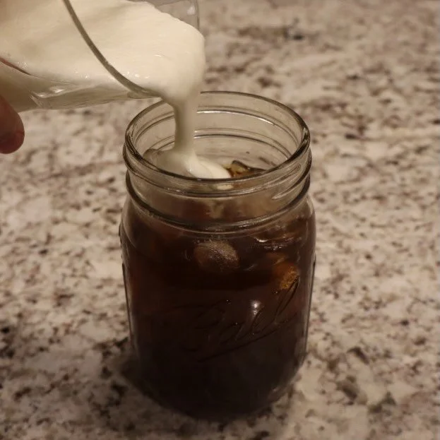 A pistachio cream cold brew a day keeps the sleepies away!