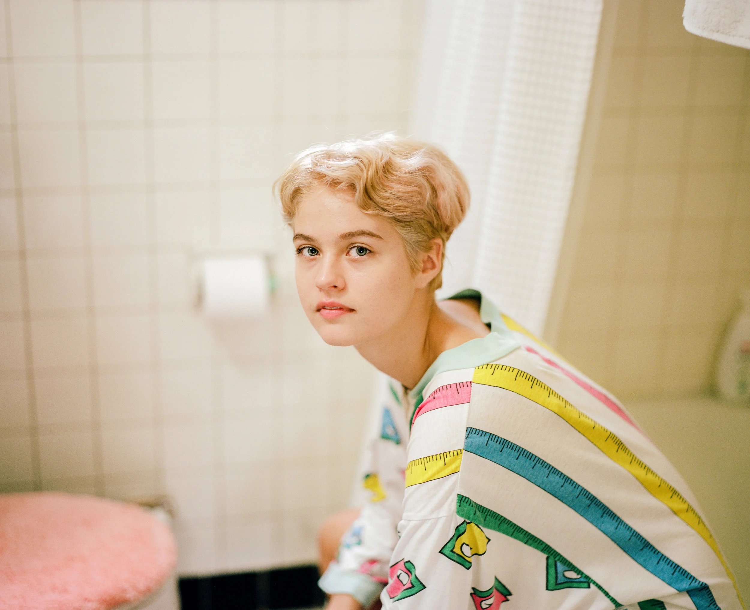 Hannah In Her Bathroom, 2017