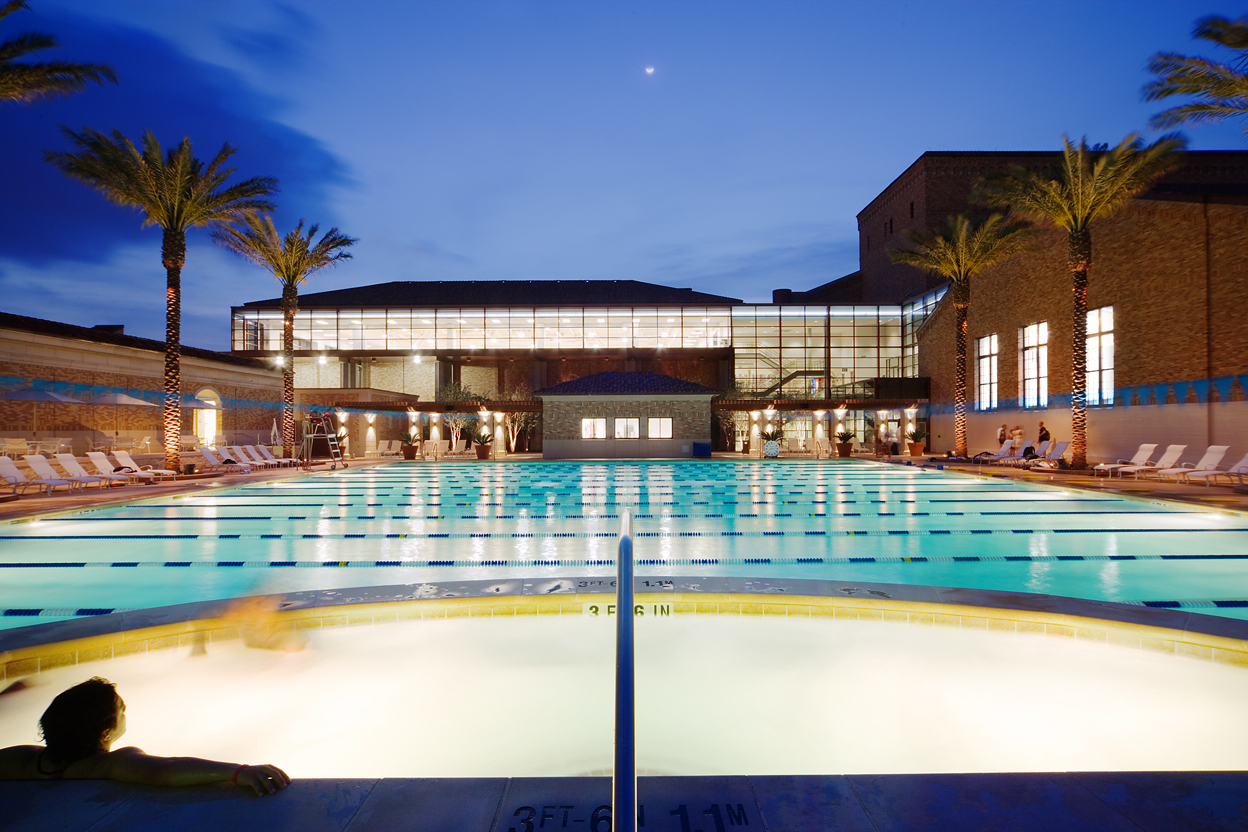 University of Texas Gregory Gymnasium Aquatics Complex, Austin, Texas