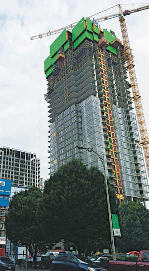 Construction is booming in the area around 1200 Howell St., where NEXUS will break ground this Fall.