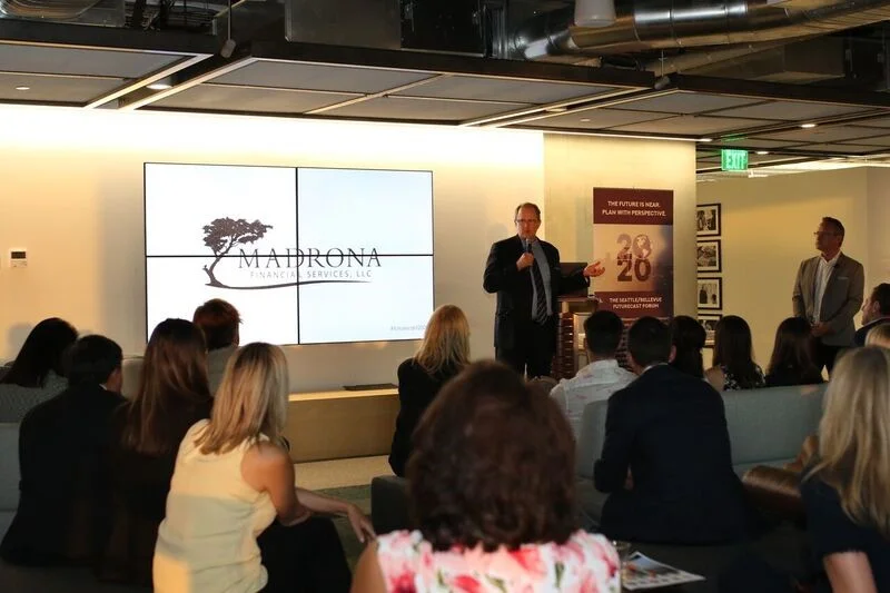 Brian Evans of Madrona Financial Services introduced creative retirement and tax planning strategies to help investors unlock their equity and explore lifestyle pursuits.