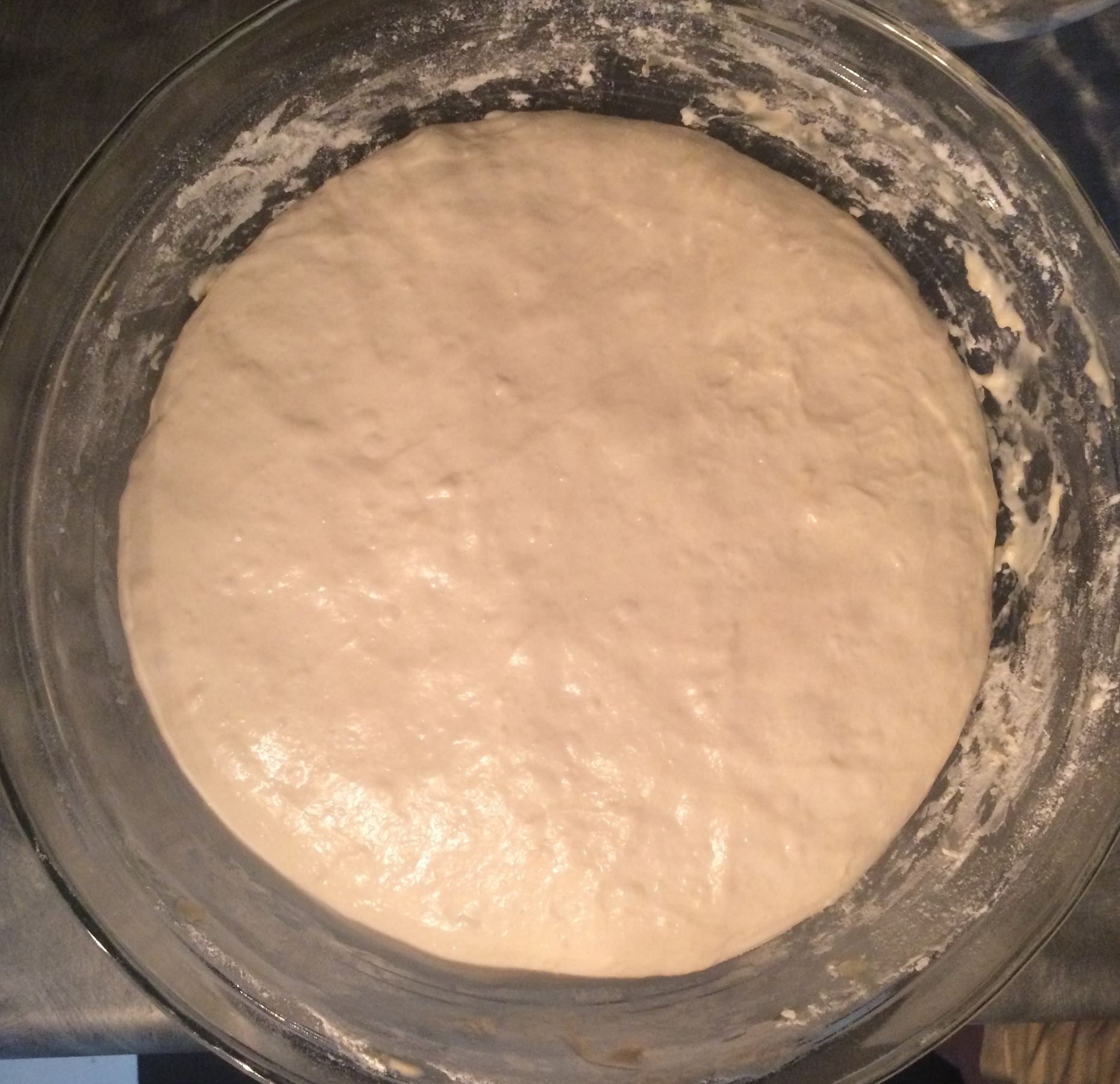 After the overnight rise (step 8)