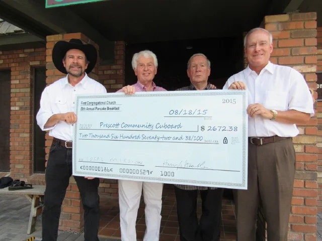   Proceeds go to Prescott Community Cupboard  