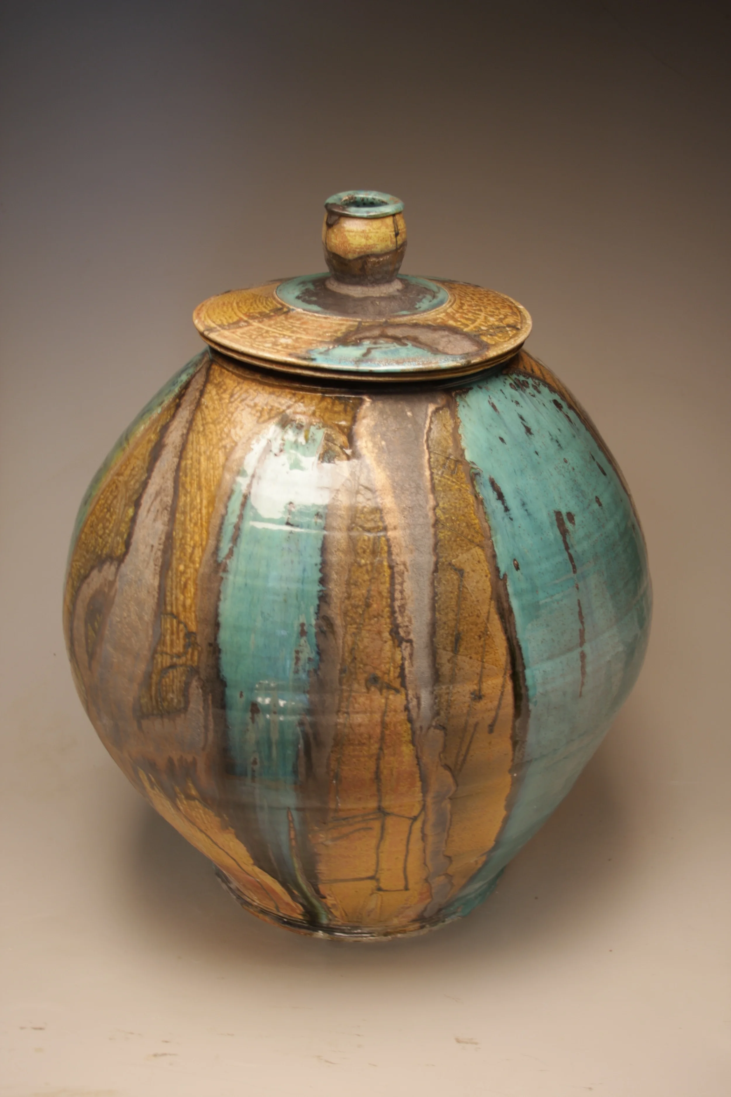 Large Covered Jar