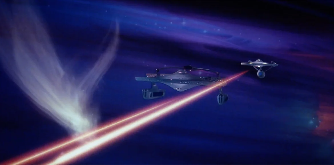 Shown: Not at all what a Interstellar Gas Cloud Looks like Image Credit: Paramount Pictures
