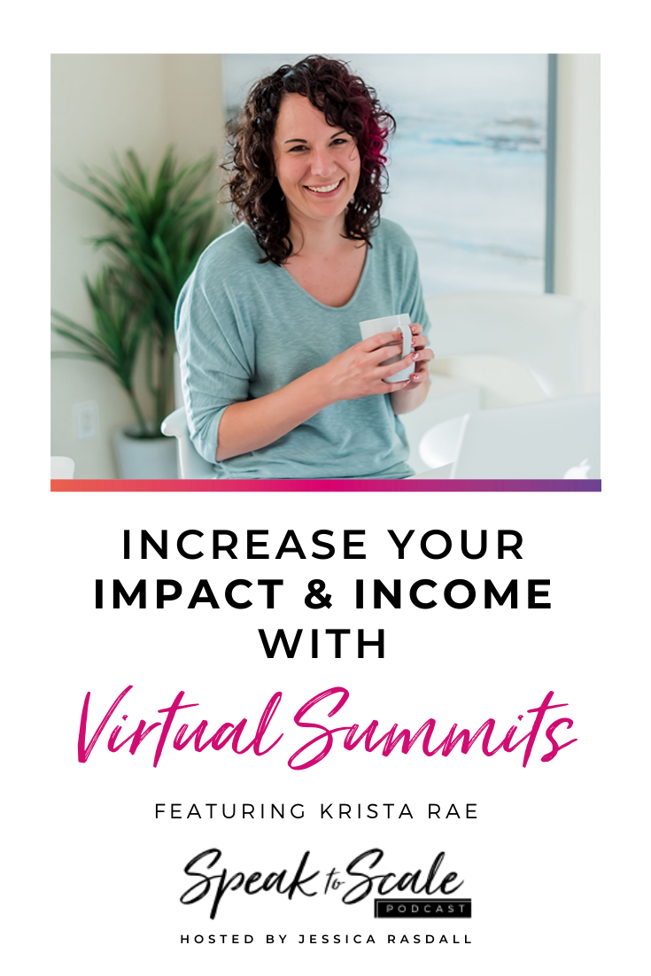 Ep 119: Increase Your Income and Impact with Virtual Summits (ft. Krista Rae)
