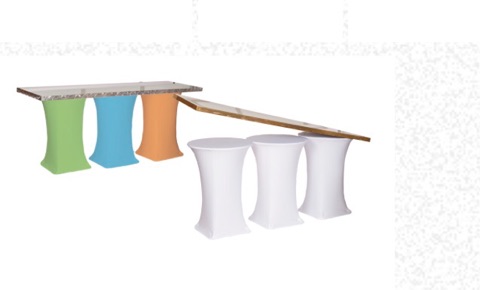 Table W/ Spandex Linen
