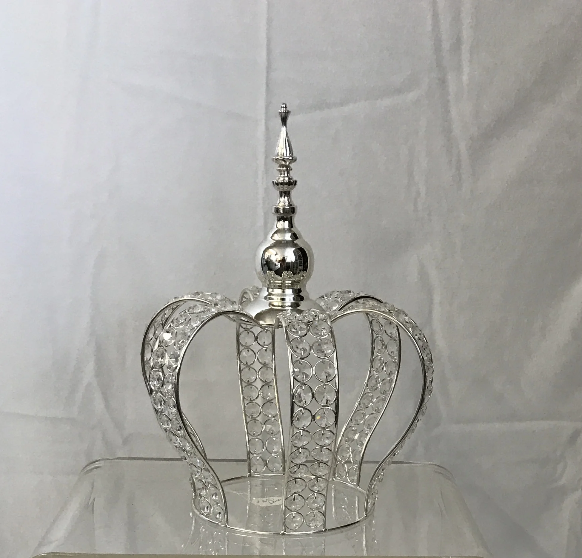 Silver Crystal Crown