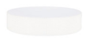 14”x 3 1/2 White Pearl Cake Base