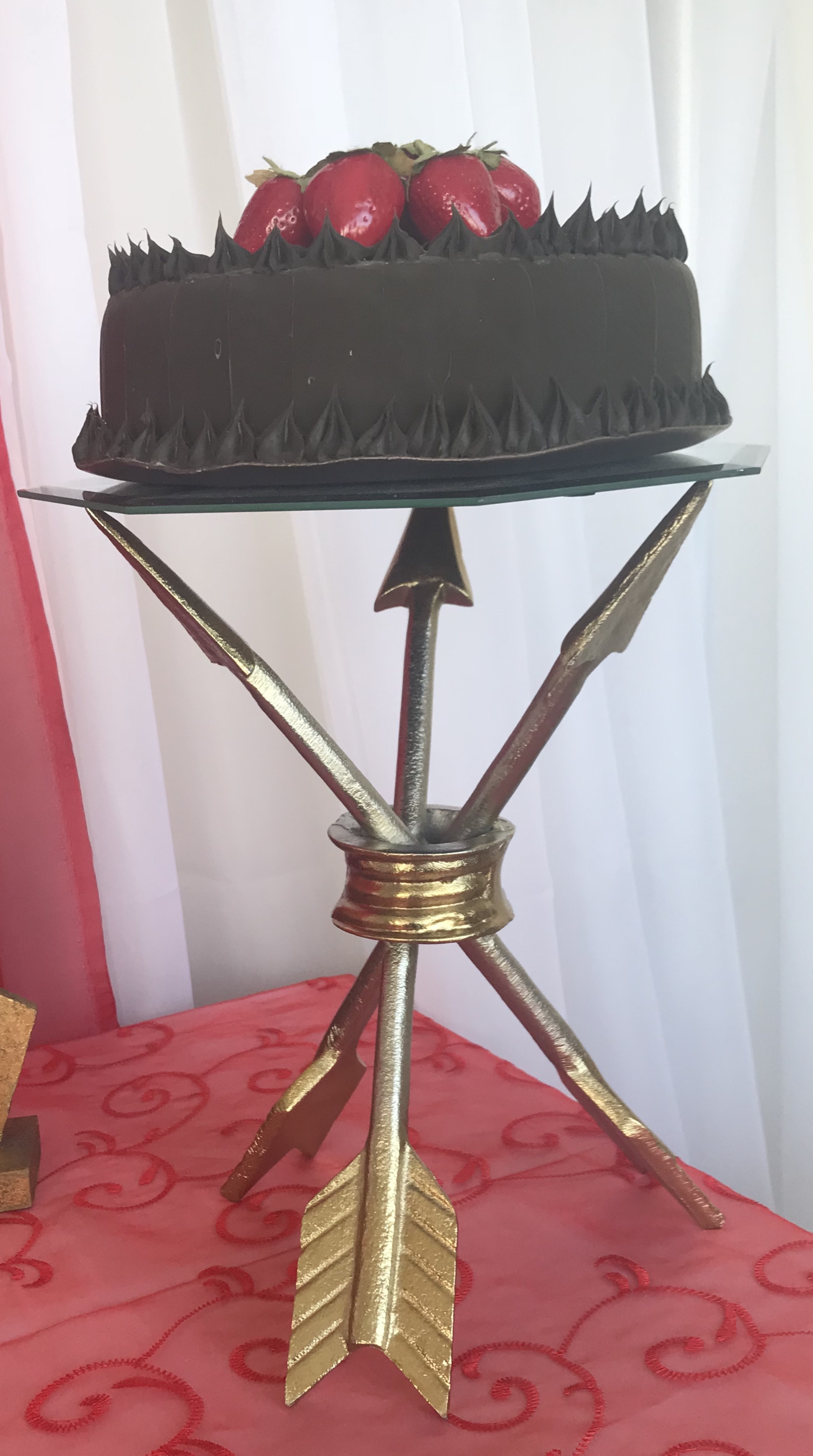 Arrow Stand w Glass top