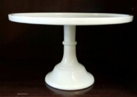 10” White Porcelain Cake Base