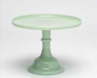 10" Mint Green Porcelain Cake Stand