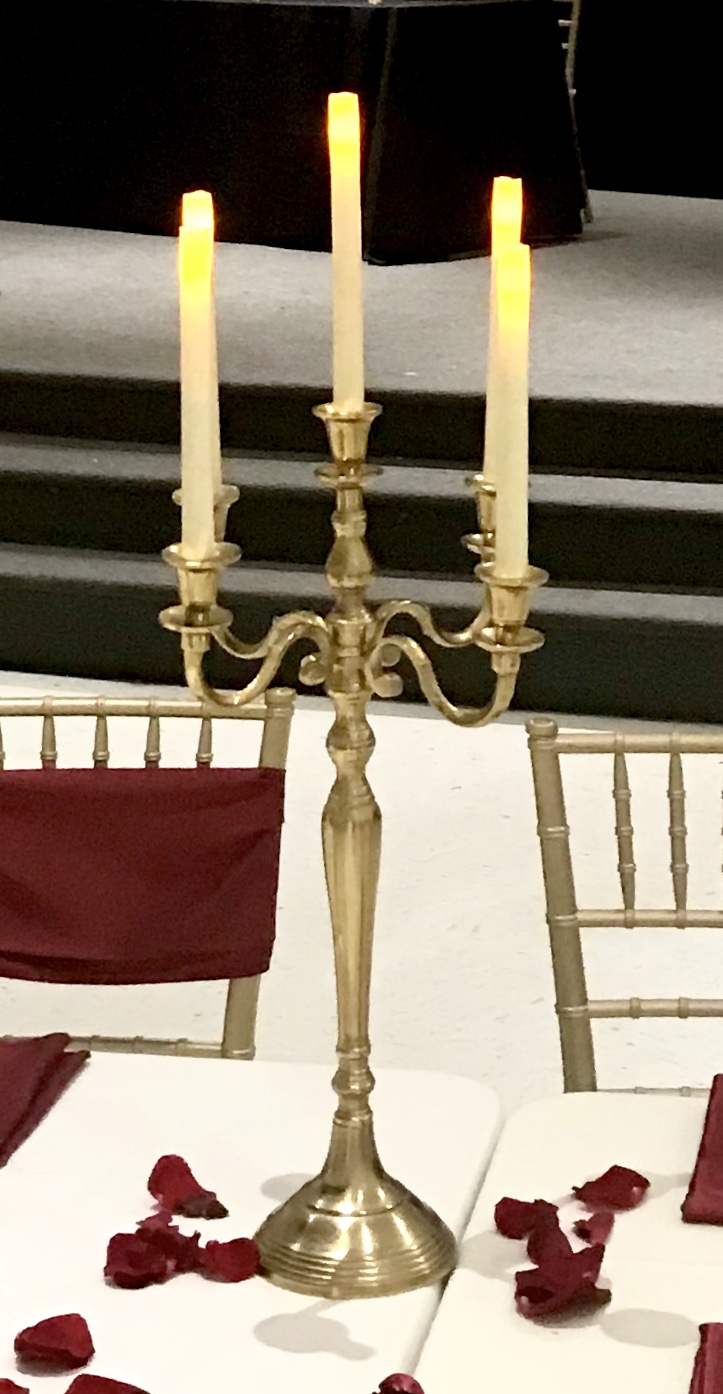 Copy of Gold Candelabra