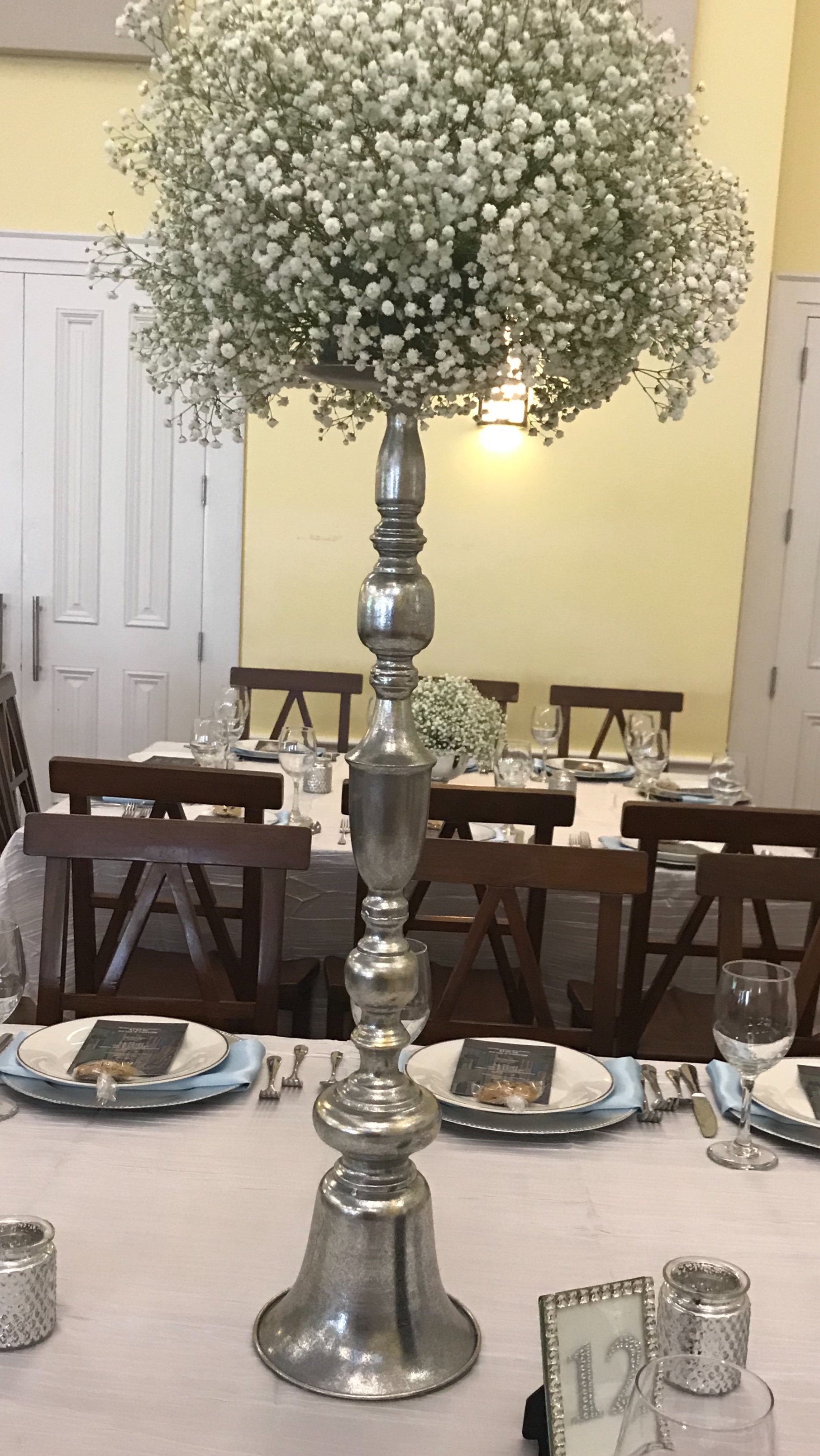 Silver Pedestal
