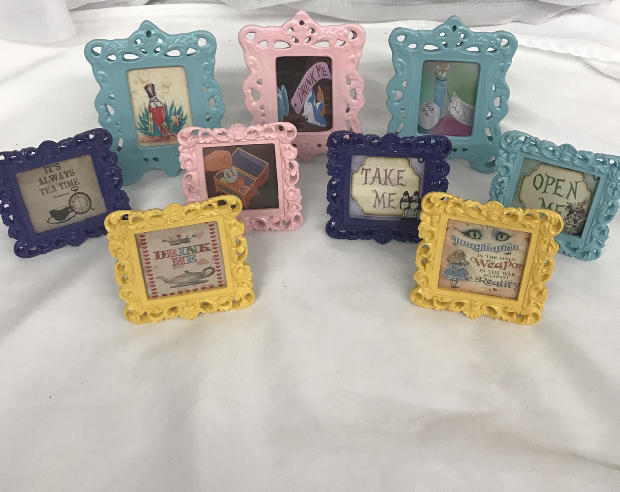Framed Quotes from Alice in Wonderland